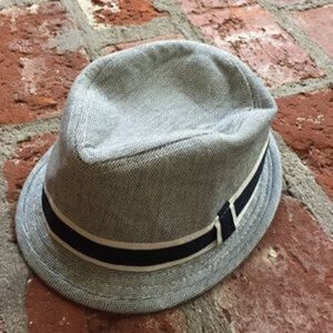 Boys blue paper straw hat 🎩